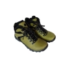 BnW Buty trekkingowe wodoodporne kolorach czerwieni, zieleni i niebieskim skóra naturalna