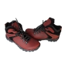 BnW Buty trekkingowe wodoodporne kolorach czerwieni, zieleni i niebieskim skóra naturalna