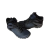 BnW Buty trekkingowe wodoodporne kolorach czerwieni, zieleni i niebieskim skóra naturalna