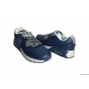 BnW Polskie Buty skórzane sportowe granatowe