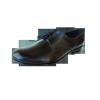 Skórzane półbuty czarne obcas 2 cm nr 43