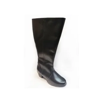 BnW Kozaki ze skóry cholewka 49 cm słupek 5 cm