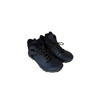 BnW Buty trekkingowe wodoodporne kolorach czerwieni, zieleni i niebieskim skóra naturalna