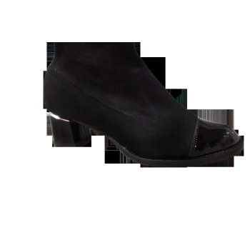 Damskie kozaki lycra obcas 4,5 cm nr 42