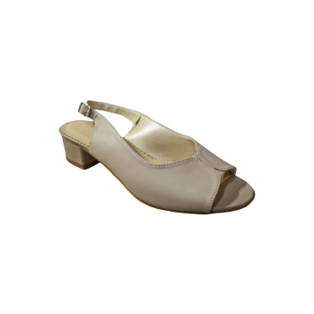 Skórzane sandały Gino Fabiani obcas 4 cm nr 37