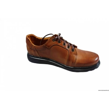 BnW Eleganckie buty sportowe z naturalnej skóry