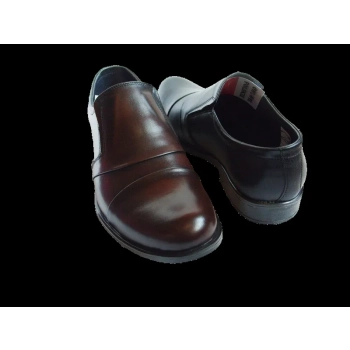 BnW Moskała mokasyny męskie brązowe skóra naturalna