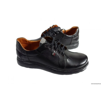 BnW Skórzane buty na co dzień – sportowy styl