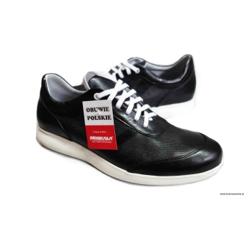 BnW Moskała Męskie Buty Skórzane – Sportowy Design