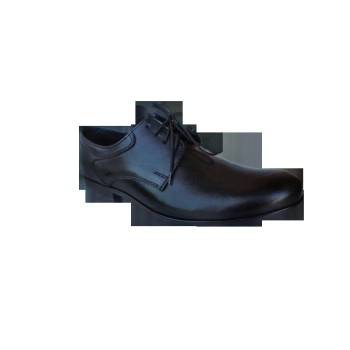 Skórzane półbuty czarne obcas 2 cm nr 40