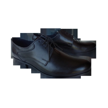 Skórzane półbuty czarne obcas 2 cm nr 40
